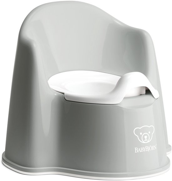 BabyBjorn Plaspotje Zetel grijs