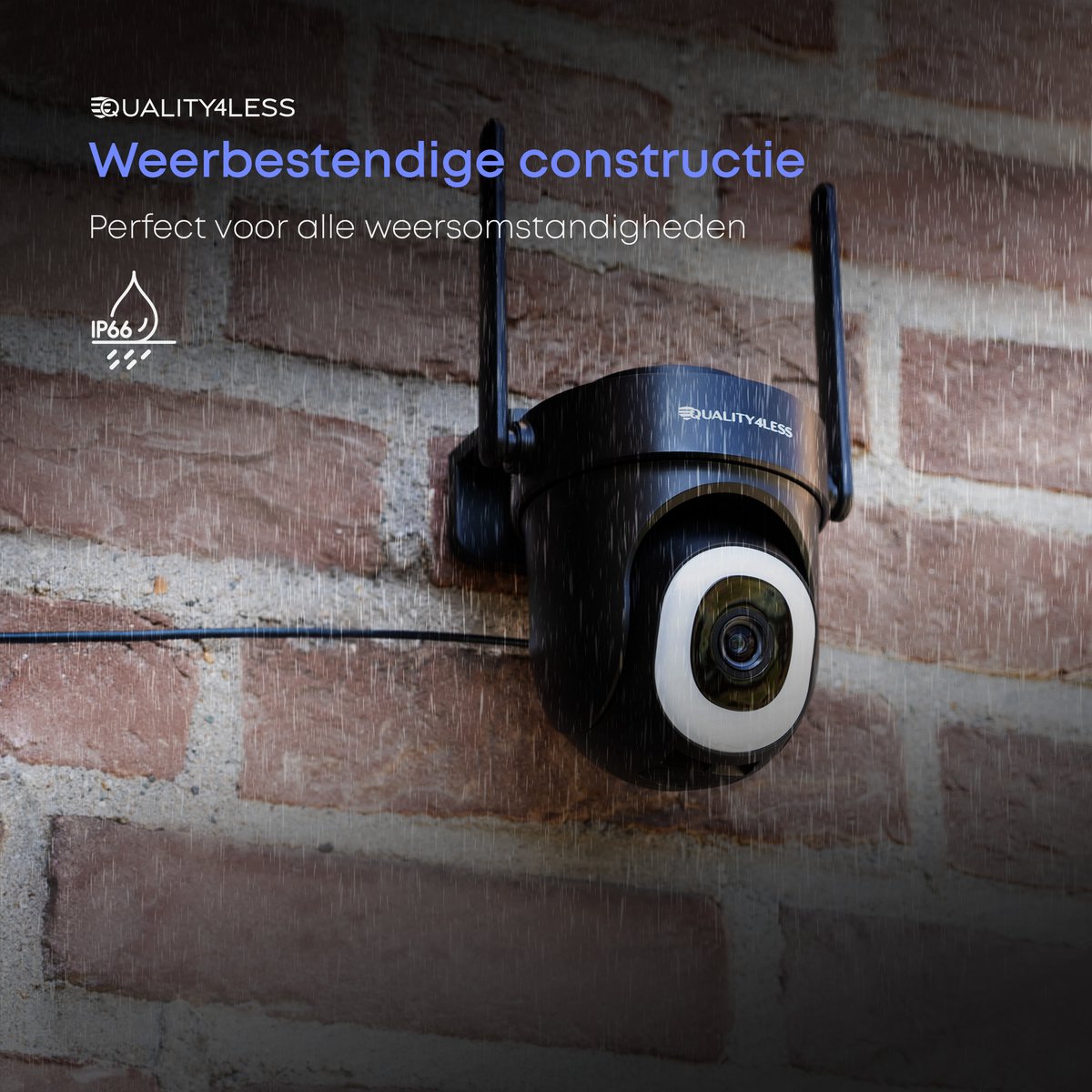 Quality4Less Beveiligingscamera Buiten 3K Ultra HD met - afbeelding 2