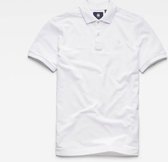 G-star Polo slim fit Dunda wit (D11595-5864-110)