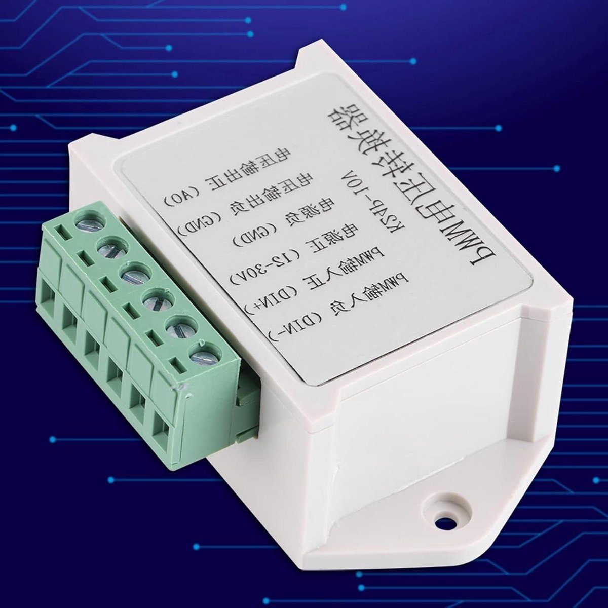 PWM Converter 0-10V Analoge Spanningsuitgang 24V-niveau PWM-ingang - Converteert Digitaal Naar Analoog voor PLC en Signaalomvormers