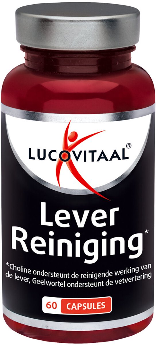 Goedkoopste 3x Lucovitaal Lever Reiniging 60 capsules