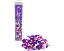 foto van Plus-Plus Tube glitter 240 delige bouwset - 4243 - Bouwspeelgoed - Constructiespeelgoed - Set met bouwstenen - Vanaf 5 jaar