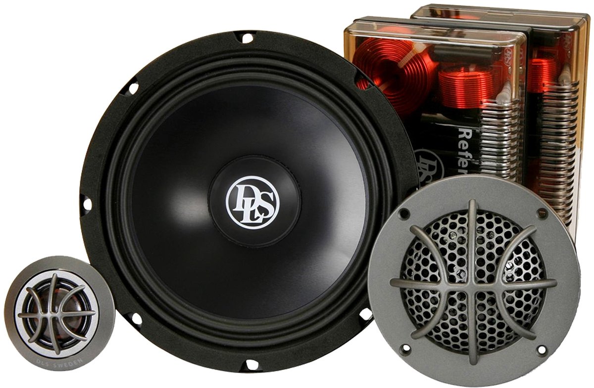 DLS RC6.3Q-40 6,5"/165mm 3-weg Component Luidsprekers Auto speaker Anniversary Edition