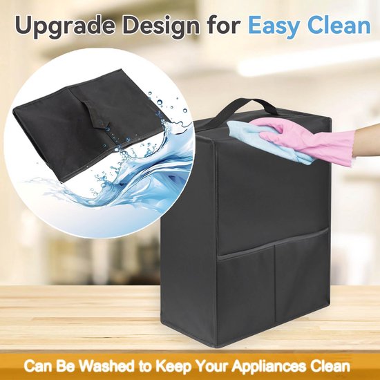 Housse Imperméable Pour Machine à Boissons Glacées, Blender - Tissu Oxford - Protection Poussière, Chaleur - Maison, Bureau, Café - 4