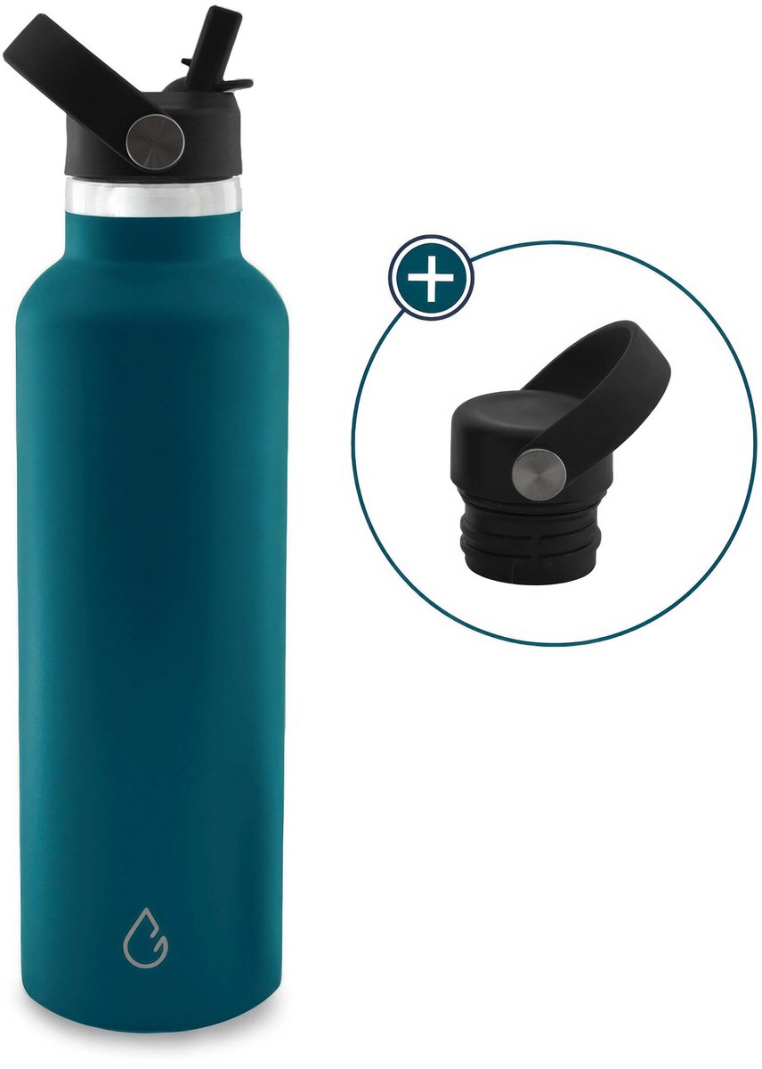 Kalebas Waterfles, 800 Ml Grote Capaciteit PC PP Veilig