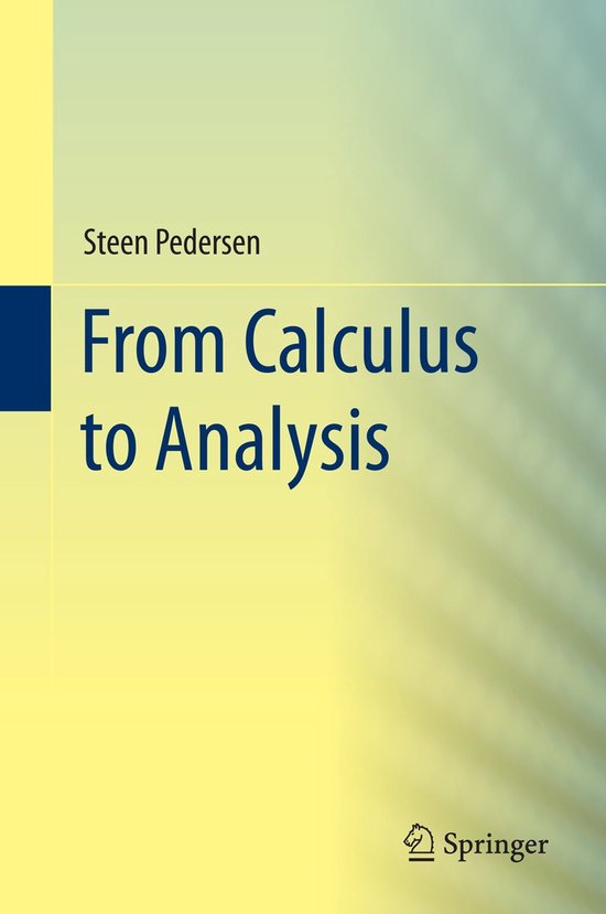 From Calculus to Analysis - cover