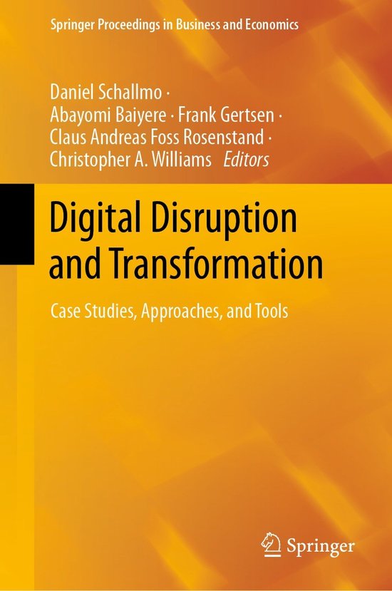 Springer Proceedings in Business and Economics- Digital Disr ... - cover