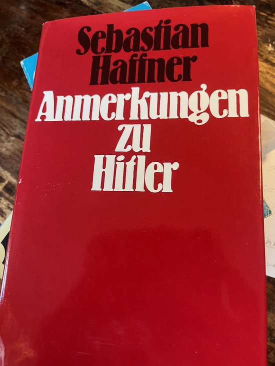 Anmerkungen zu Hitler - cover