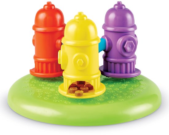 Brightkins Voerspelletje Spiing Hydrants - Hondenspeelgoed - Groen Multi-Color