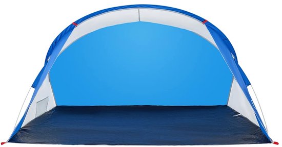 vidaXL - Strandtent - 2-persoons - pop-up - waterdicht - azuurblauw van Vidaxl — afbeelding 2