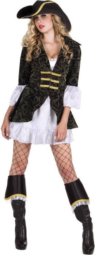 Party x People Kostümkleid Piratin in Schwarz/ Weiß günstig kaufen