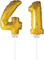 Folie Ballon Goud "41" (40CM)