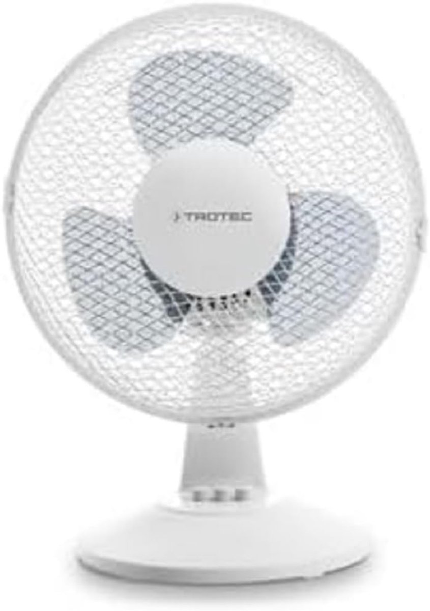 Tafelventilator met 25 Watt en Automatische Oscillatie