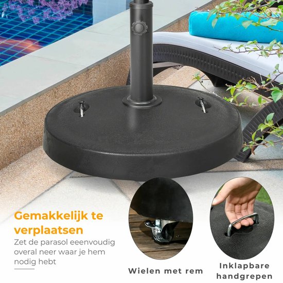 Beach Flag Base Parasolvoet 21 Liter Met 25mm Rotator Beach Flag Base Parasolvoet 21 Liter Met 25mm Rotator
