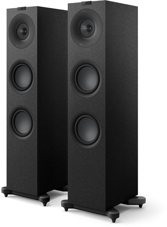 KEF Q7 Meta 3-weg vloerstandaande speaker - Zwart (Per paar)
