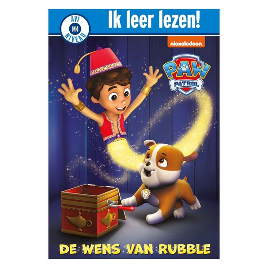Ik leer lezen! - PAW Patrol, De wens van Rubble - cover