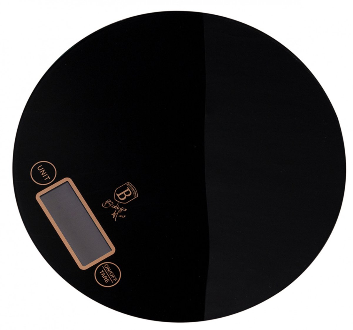 Berlinger Haus - Elektronische Keukenweegschaal - Black Rose Serie - Glas - LCD Display