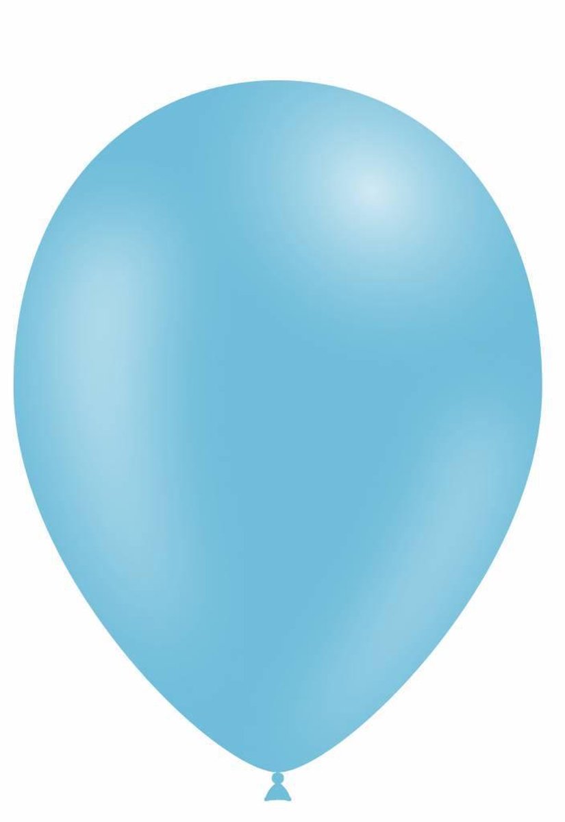 Lichtblauwe Ballonnen 30cm 10 stuks (bulk)