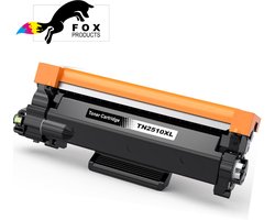 FoxProducts® TN2510 TN-2510 / TN-2510XL -3000 pagina - zwart geschikt voor Brother DCP-L2627DW - DCP-L2660DW - DCP-L2665DW - DCP-L2620DW - DCP-L2640DW - HL-L2400DW - HL-2480 - HL-L2445DW - HL-L2447DW - MFC-L2807DW - MFC-L2820DW MET CHIP