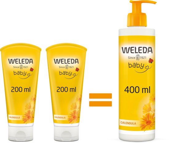 Weleda Calendula Shampoo & Douchecrème - 400ml van WELEDA — afbeelding 2