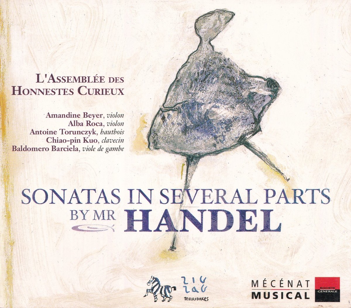 Sonatas in several parts - Georg Friedrich Handel - L'Assemblee des Honnestes Curieux