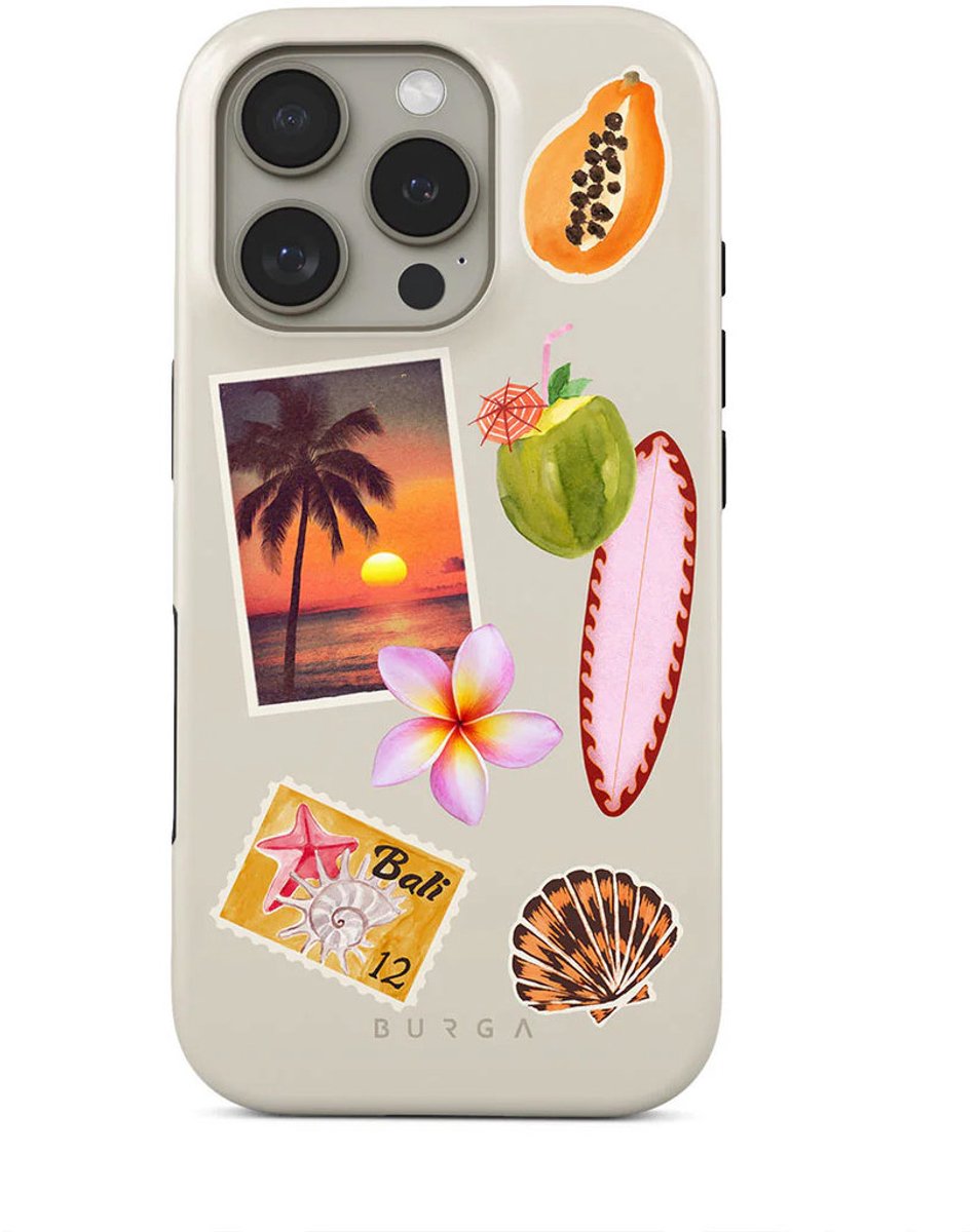 Burga Tough Case geschikt voor Apple iPhone 16 Pro - Sun Chaser