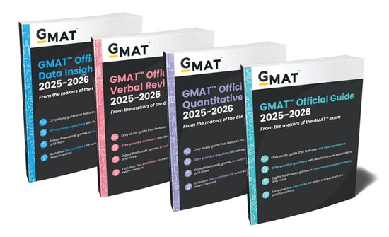 GMAT Official Guide 2025-2026 Bundle