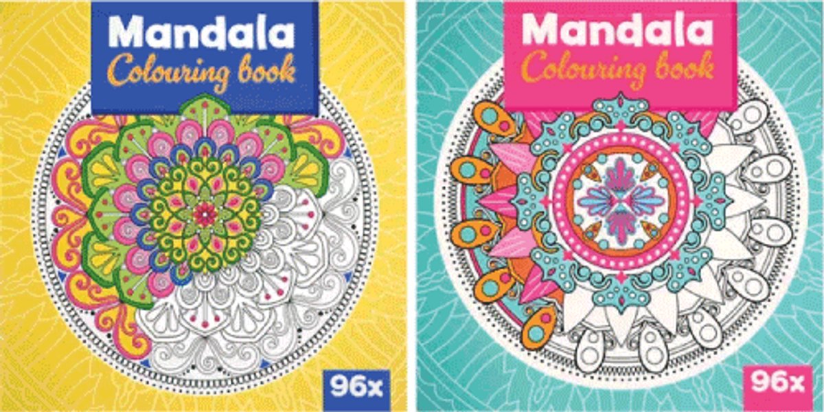 Twisk mandala kleurboek creatief kleurplezier voor kinderen en volwassenen.