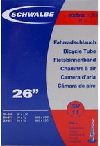 Schwalbe - Binnenband Fiets - Frans Ventiel - 40 mm - 26 x 3/4 - 1.00