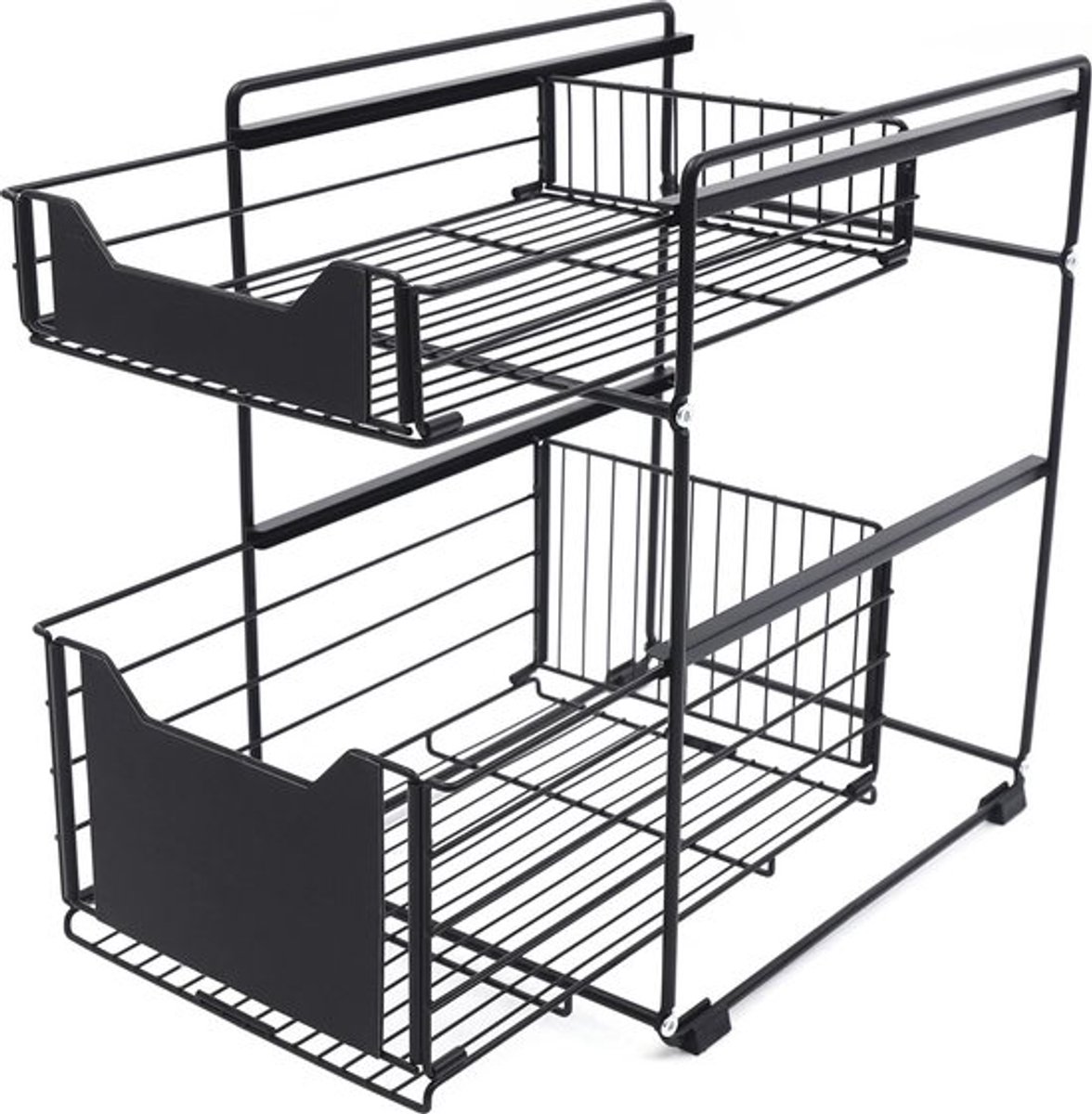 Gran Vida® - Keukenkast Organizer met Uittrekbare Manden - Modern Design - Anti-Slip