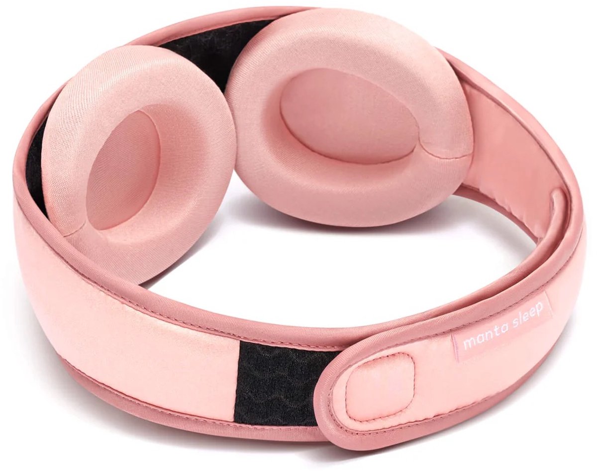 Manta SILK Sleep Mask – Ervaar het meest luxe zijden slaapmasker – Sunset Pink Limited Edition - Geen druk op ogen/oogleden – 100% verduisterend – Zijdezacht & ademend – Volledig verstelbaar voor een perfecte pasvorm – Verkoelend en huidvriendelijk — afbeelding 3