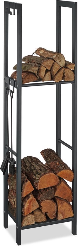Pince à Bois Chauffage, 40cm Pince Bois Chauffage Robuste Accessoires Cheminée Couverts Cheminée