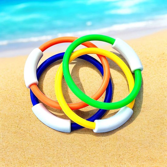 Anneaux de plongée + masque gratuit - Couleur aléatoire