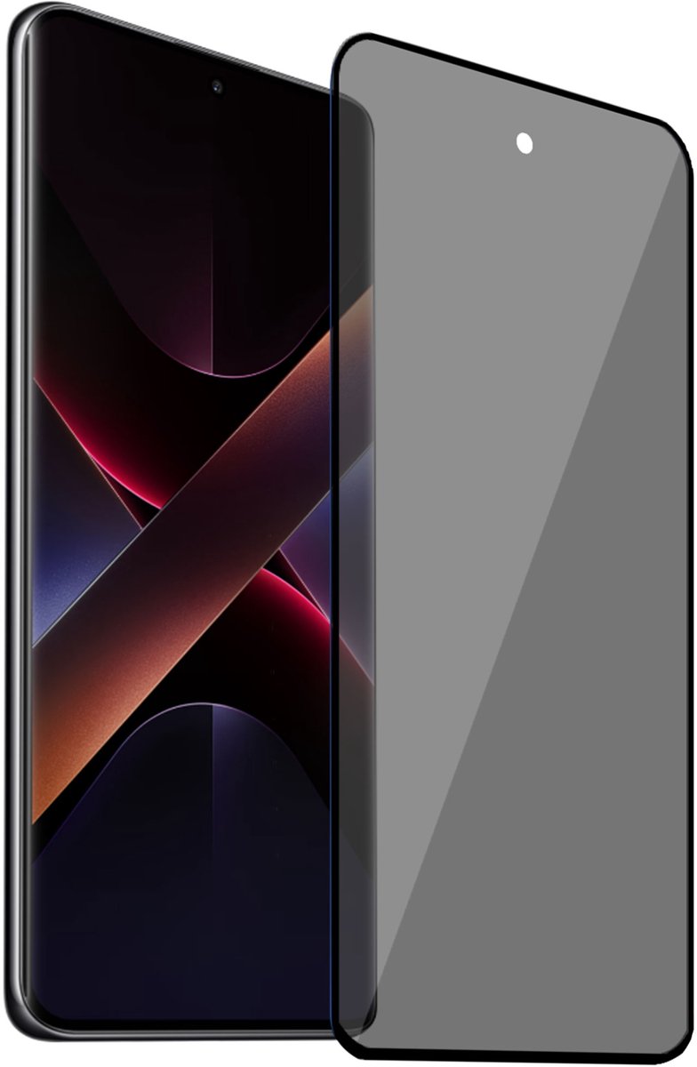 ChiGuard Privacy Screenprotector geschikt voor Poco X7 - Beschermglas - Privé GuardCover