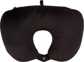Abbey Neck Pillow 2-in-1 - Bouton poussoir de voyage - Noir