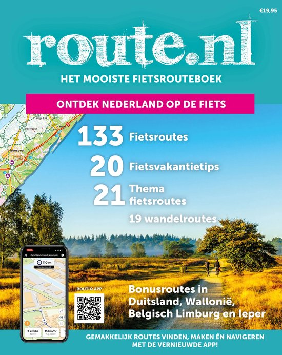 Fietsatlassen - Fietsrouteboek 2025 Route.nl