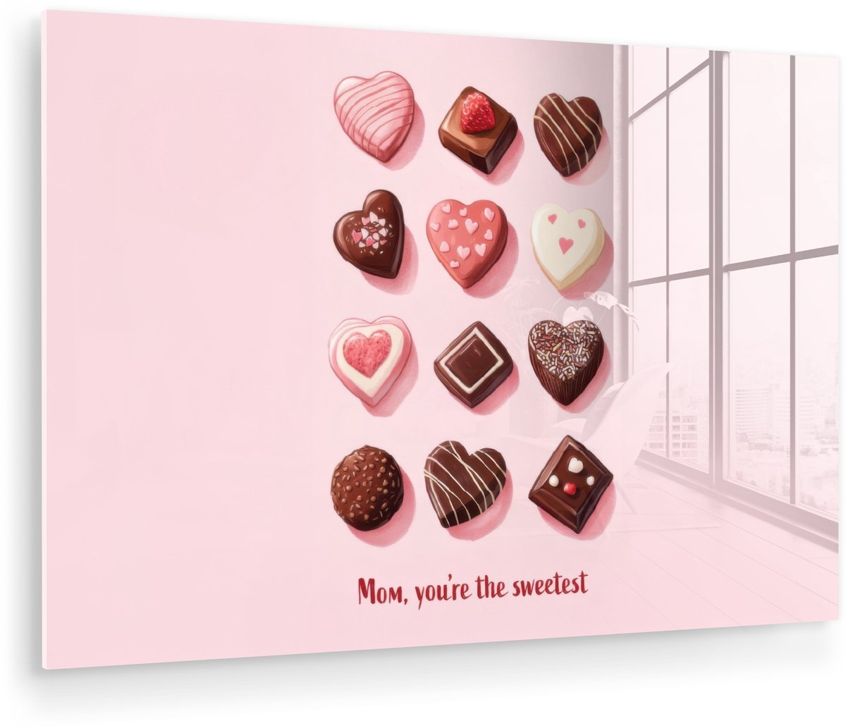 Chocolaatjes - Hartvormig - Liefste
