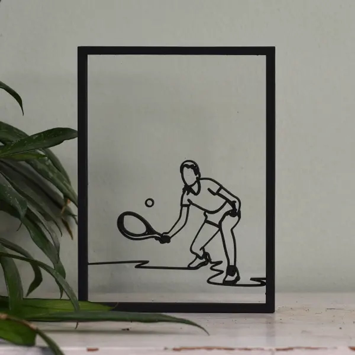 Houten Lijstje - Floating Frames - Tennisser