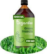 Grass Insects Concentraat (1L, 250m2) - Engerlingen - Larven van Rouwvliegjes - Bodeminsecten - Emelten - Organifer