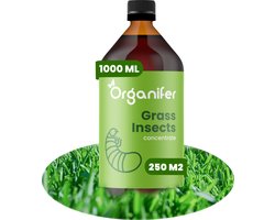 Grass Insects Concentraat (1L, 250m2) - Engerlingen - Larven van Rouwvliegjes - Bodeminsecten - Emelten - Organifer