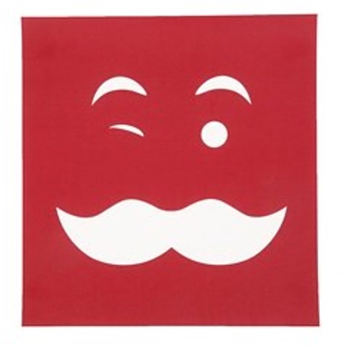 Screen stencil, vel 20x22 cm, 1 vel