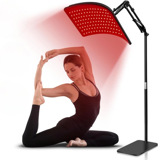 Infraroodlamp - Infraroodtherapie - Verstelbaar - Roodlicht therapie - Warmtelamp - Pijnverlichting - Red Light Therapy