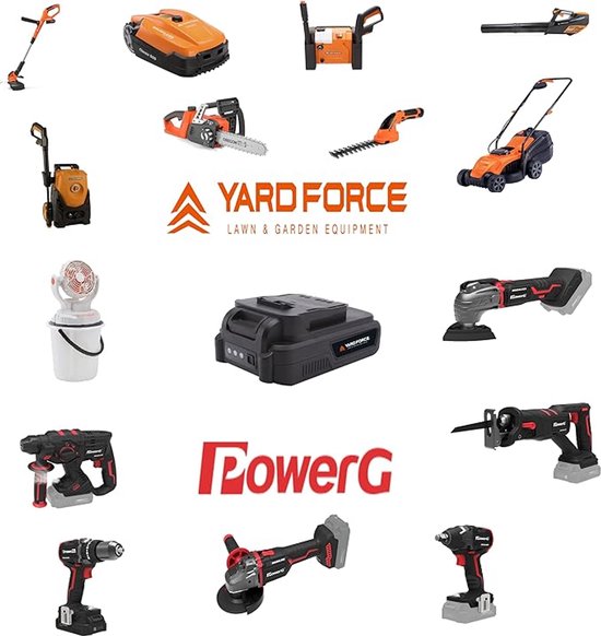 Yard Force - Intensieve hogedrukreiniger, 150 bar - 2000 W met toebehoren van Yard Force — afbeelding 2