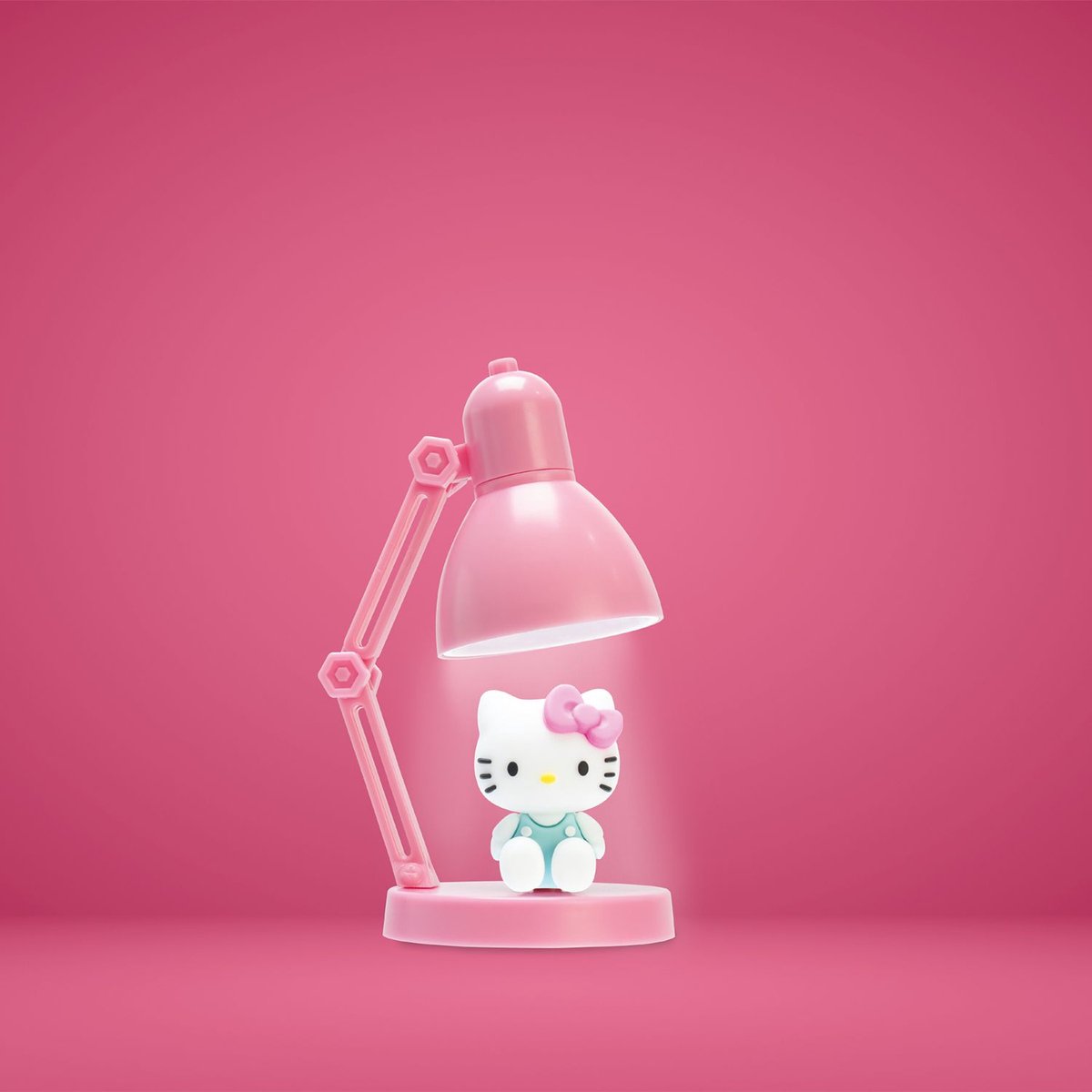 Sanrio - Hello Kitty - leuk mini lampje van +/- 10cm hoog - afneembare figurine - verstelbaar — cadeau in Wonen & Interieur - foto 4