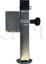 premium tandwiel 1300 kg - 85mm montage - steunpoot - kantelbaar - draaibaar