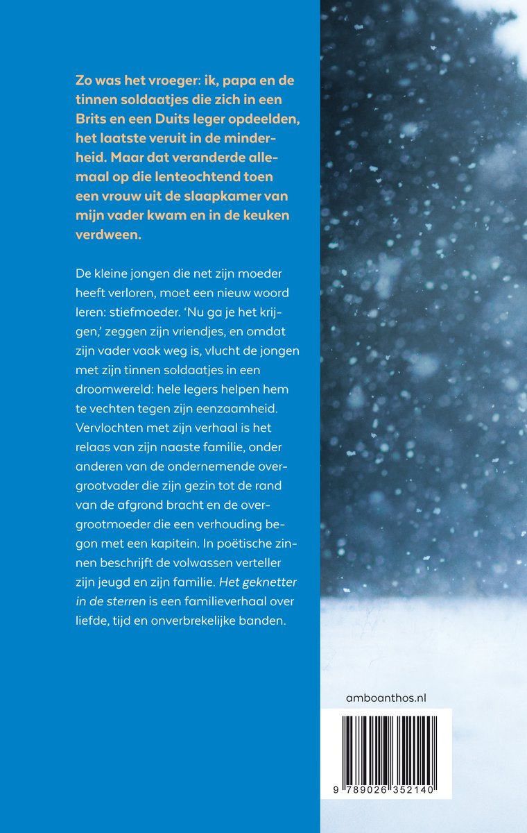 Het geknetter in de sterren - back cover
