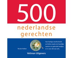 Omslag van 500-serie - 500 nederlandse gerechten