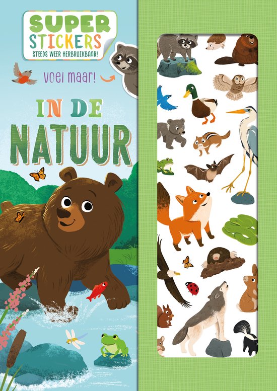 Superstickers In de natuur - cover