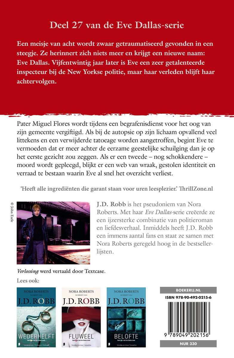 Eve Dallas 27 - Verlossing - back cover