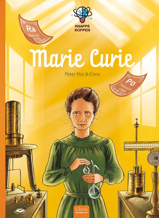 Knappe koppen - Marie Curie - cover